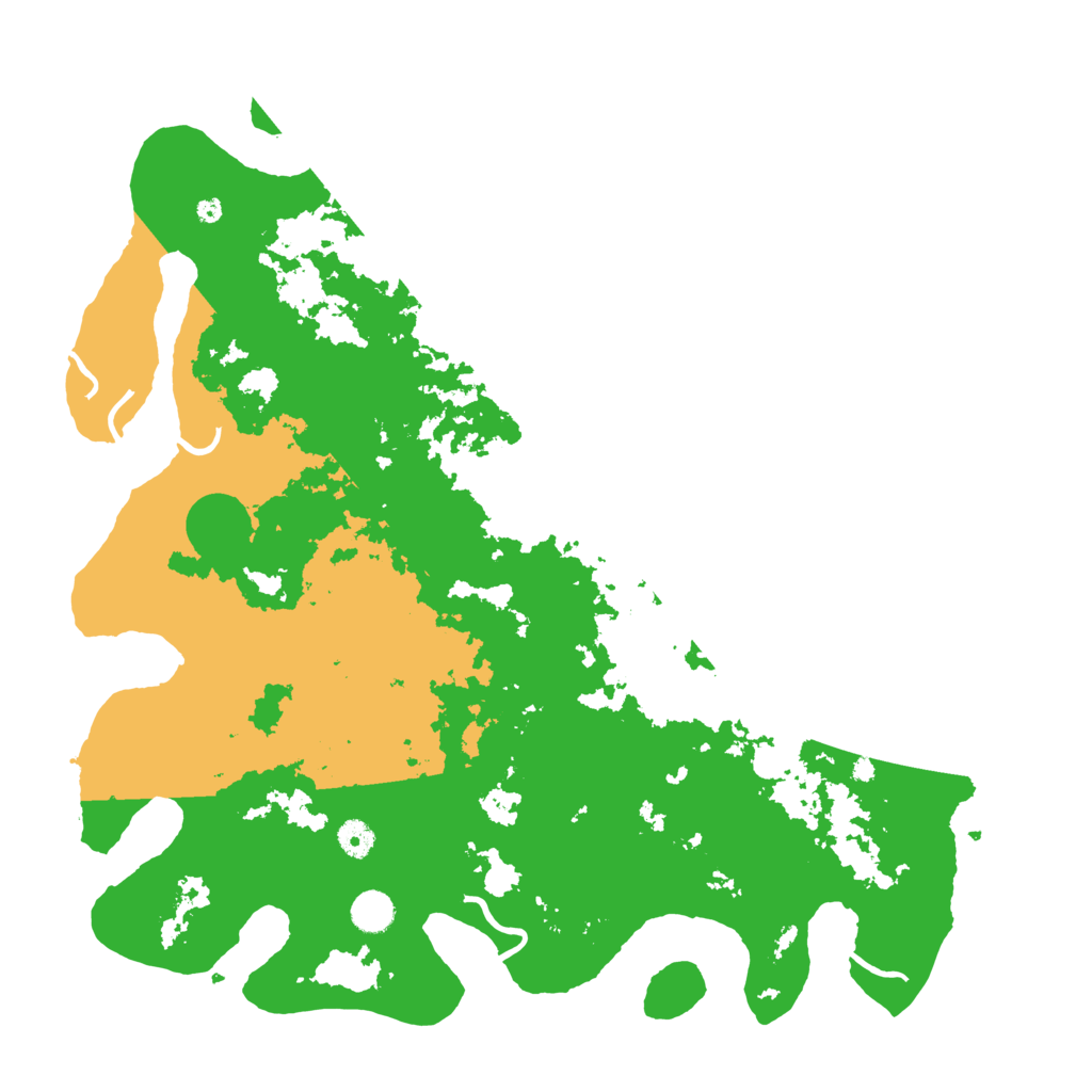 Biome Rust Map: Procedural Map, Size: 4500, Seed: 1676829