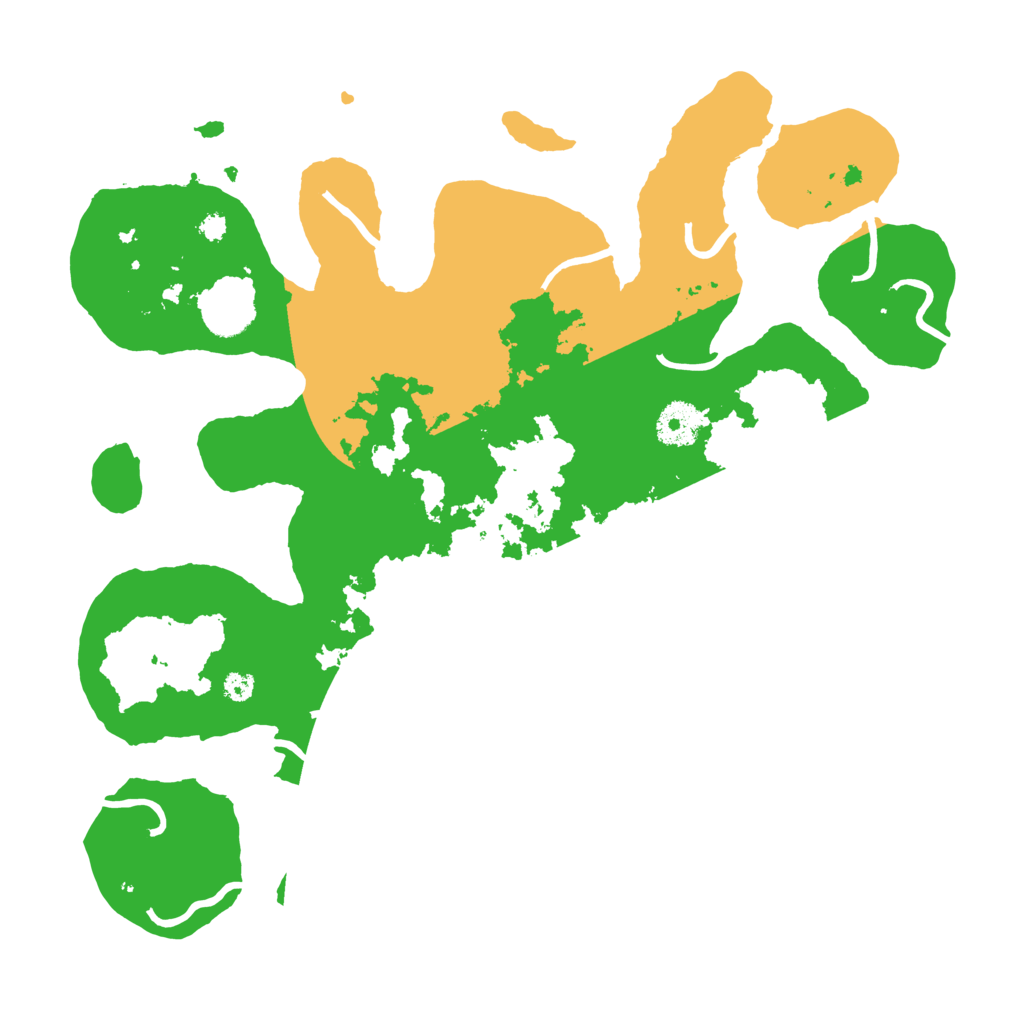 Biome Rust Map: Procedural Map, Size: 3500, Seed: 5472640