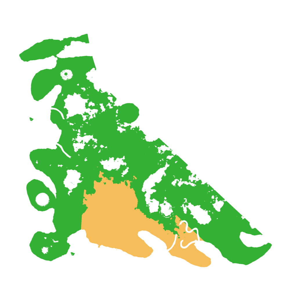 Biome Rust Map: Procedural Map, Size: 3950, Seed: 34870298