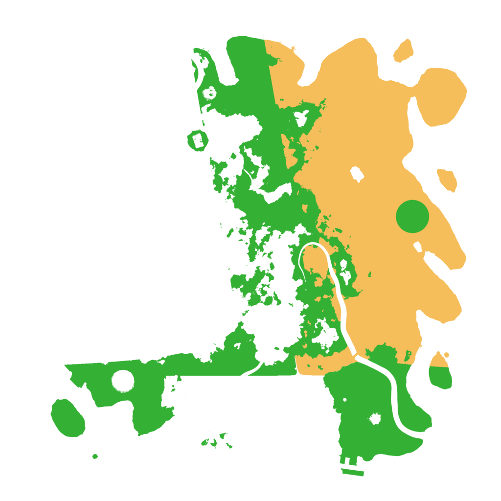 Biome Rust Map: Procedural Map, Size: 4000, Seed: 385969