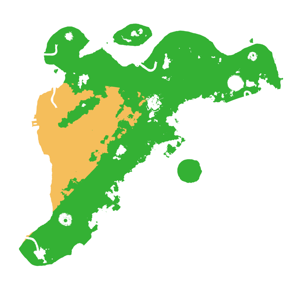 Biome Rust Map: Procedural Map, Size: 3500, Seed: 1002945959