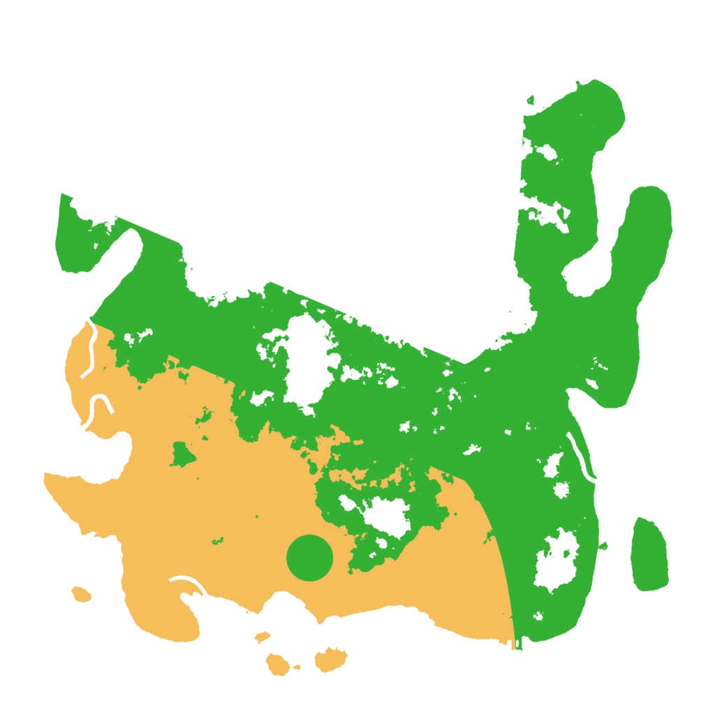 Biome Rust Map: Procedural Map, Size: 4050, Seed: 389428620