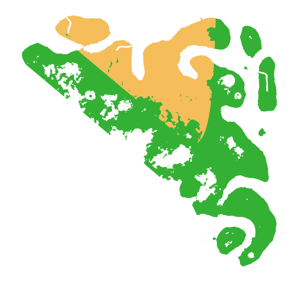 Biome Rust Map: Procedural Map, Size: 4300, Seed: 896471735