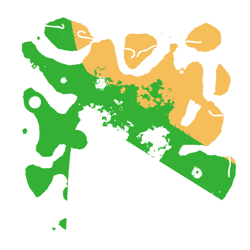 Biome Rust Map: Procedural Map, Size: 3650, Seed: 2043859003