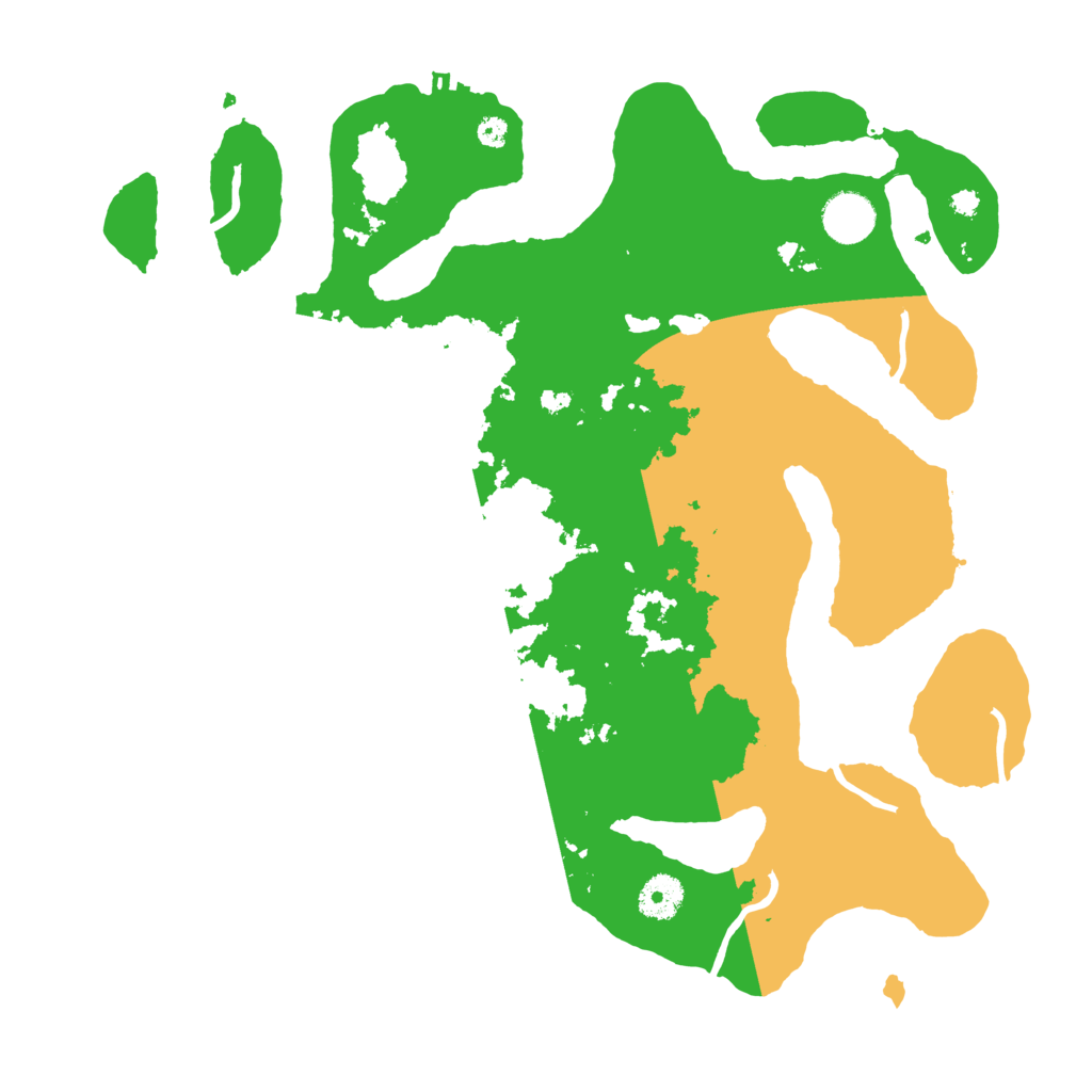 Biome Rust Map: Procedural Map, Size: 3700, Seed: 1075169134