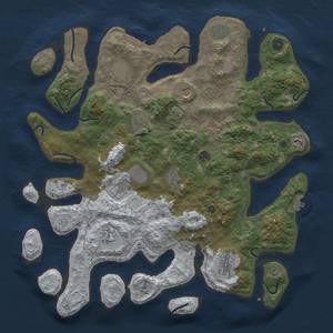 Thumbnail Rust Map: Procedural Map, Size: 4500, Seed: 1738033200, 20 Monuments