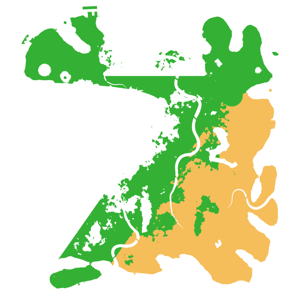Biome Rust Map: Procedural Map, Size: 4250, Seed: 1403707376