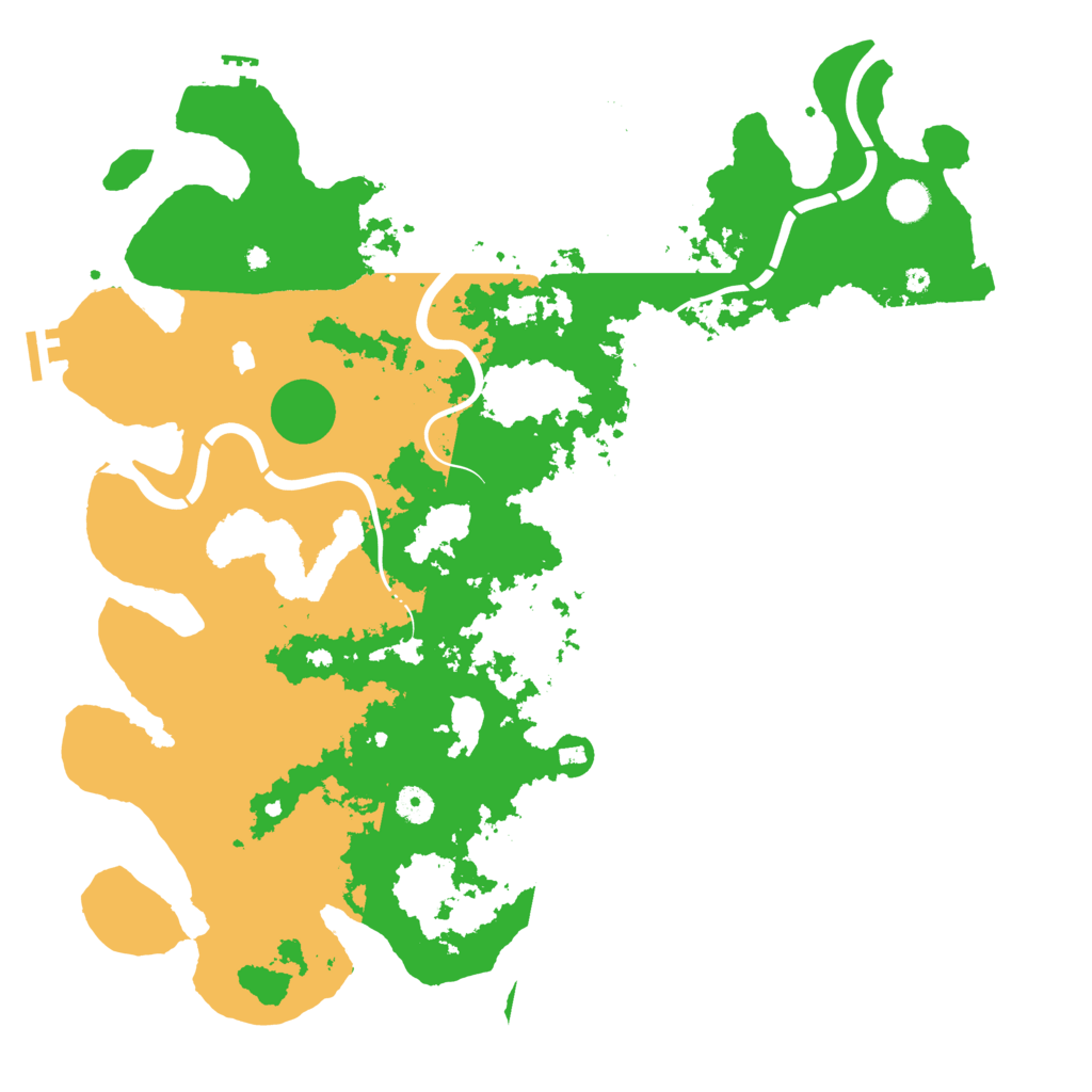 Biome Rust Map: Procedural Map, Size: 4450, Seed: 6032503
