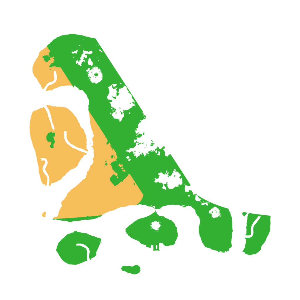 Biome Rust Map: Procedural Map, Size: 3000, Seed: 41715