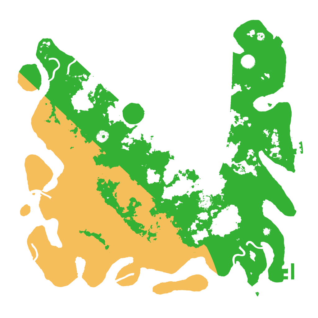 Biome Rust Map: Procedural Map, Size: 4000, Seed: 1712