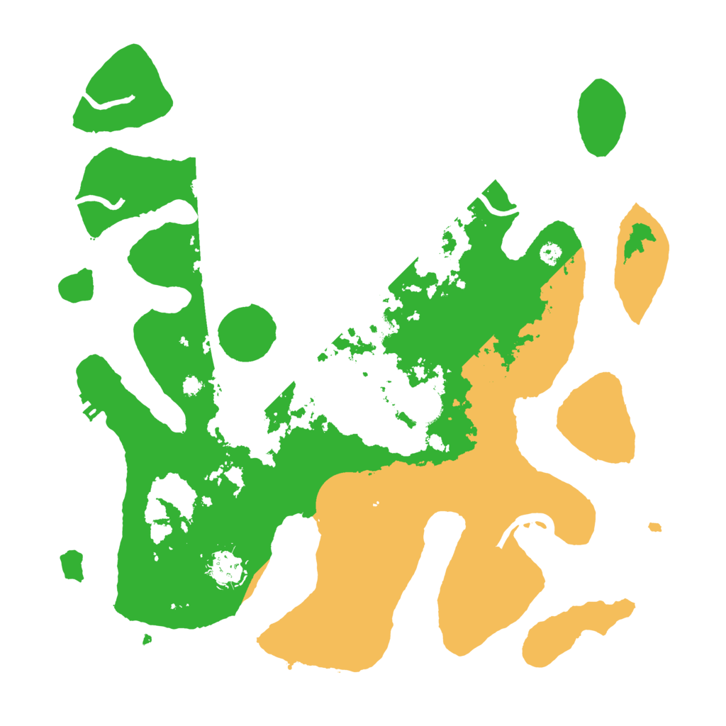 Biome Rust Map: Procedural Map, Size: 3500, Seed: 1297612