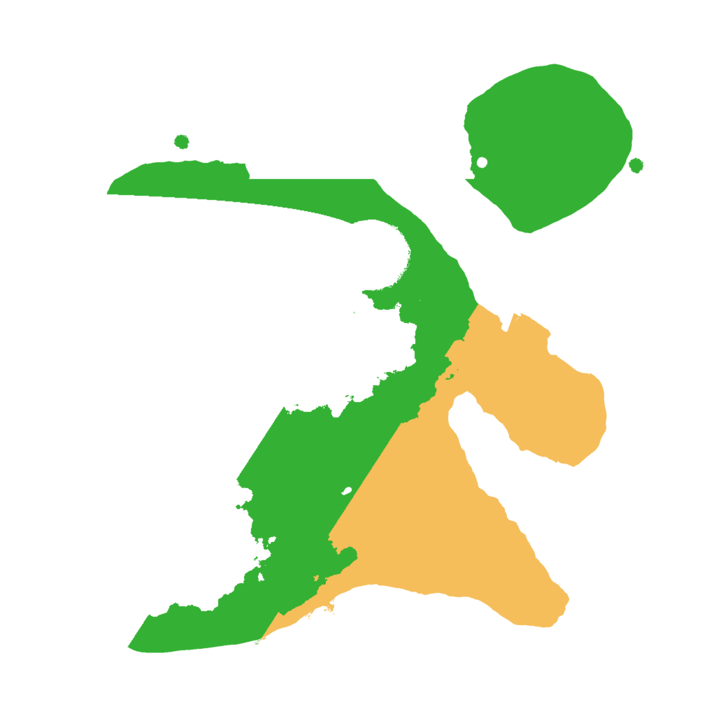 Biome Rust Map: Procedural Map, Size: 2000, Seed: 803635051