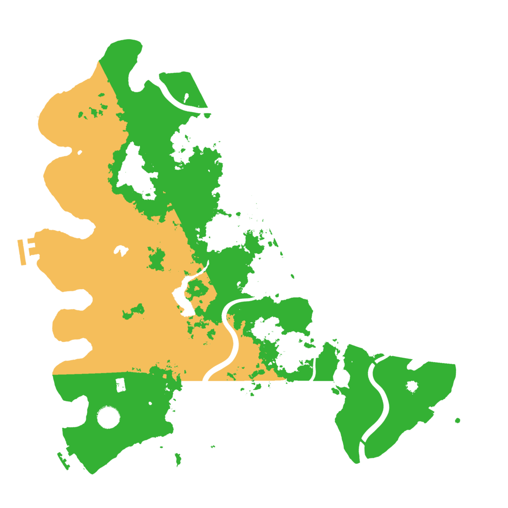Biome Rust Map: Procedural Map, Size: 4000, Seed: 11862252