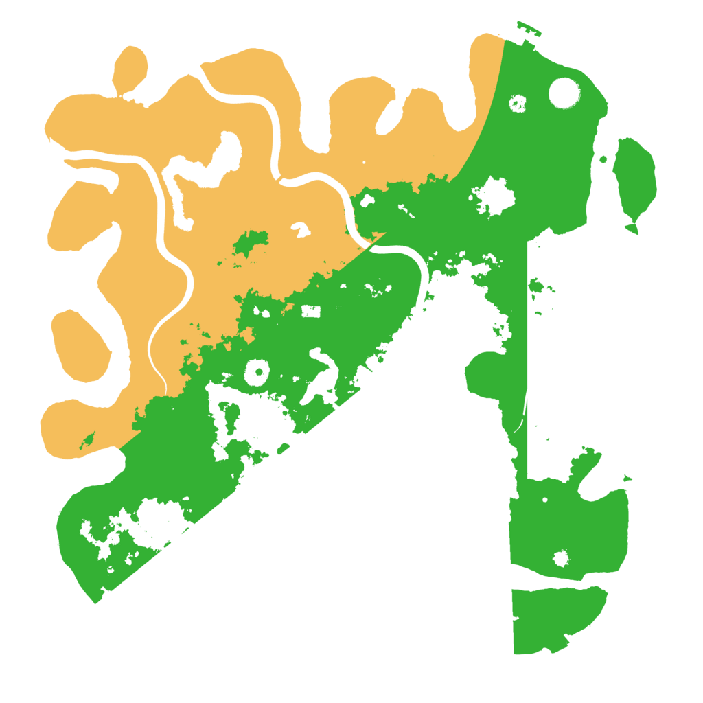 Biome Rust Map: Procedural Map, Size: 4000, Seed: 5424