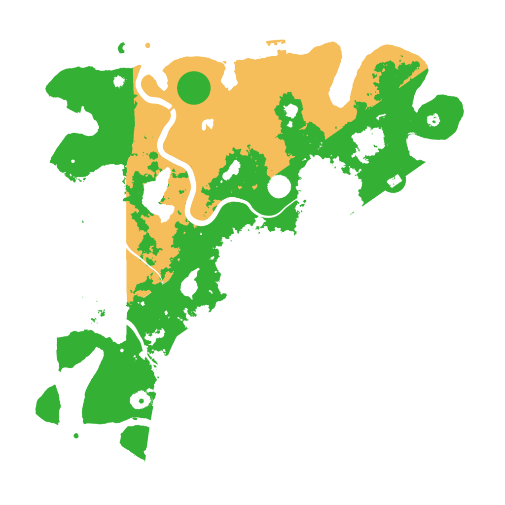Biome Rust Map: Procedural Map, Size: 4000, Seed: 3599754