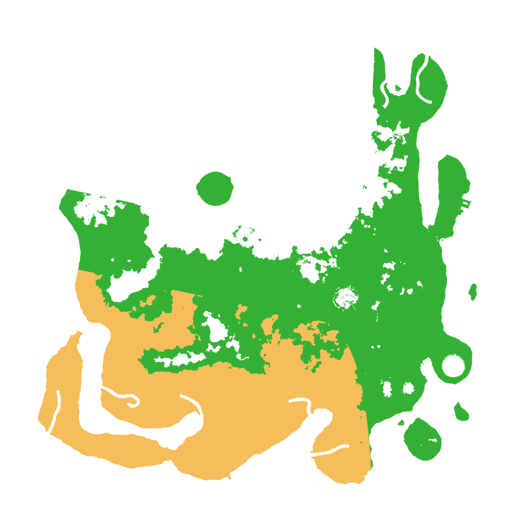 Biome Rust Map: Procedural Map, Size: 4000, Seed: 234323