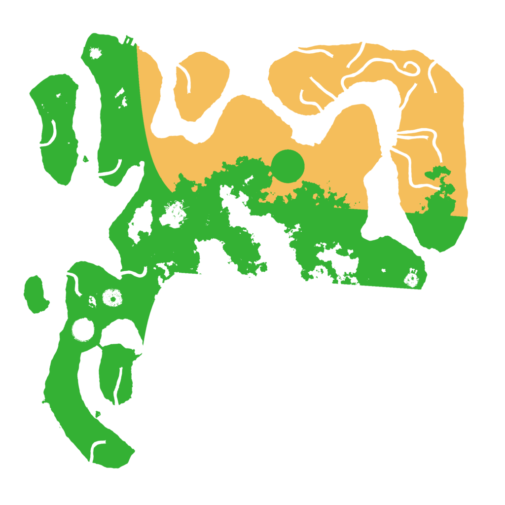Biome Rust Map: Procedural Map, Size: 4000, Seed: 9750595
