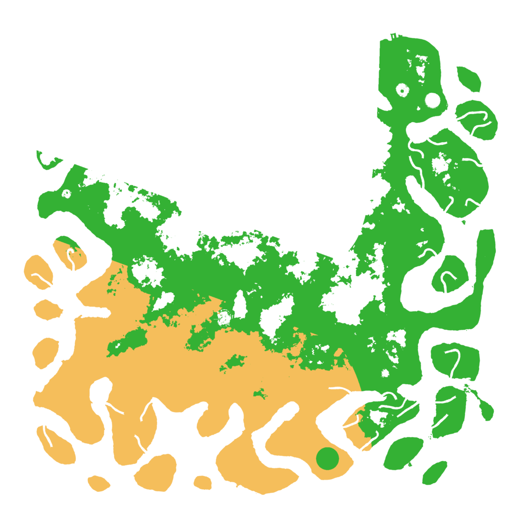 Biome Rust Map: Procedural Map, Size: 6000, Seed: 2094776040