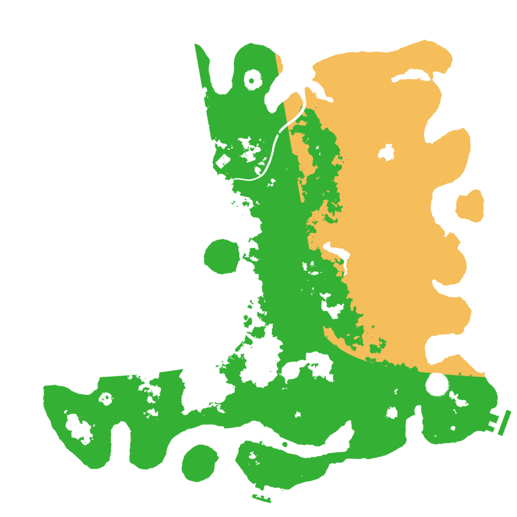 Biome Rust Map: Procedural Map, Size: 4000, Seed: 86147235