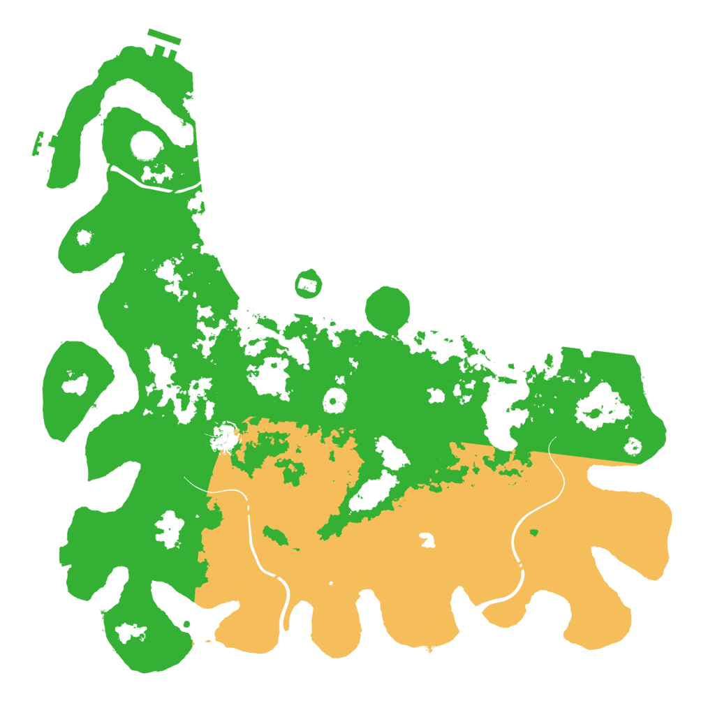 Biome Rust Map: Procedural Map, Size: 4269, Seed: 2147483645