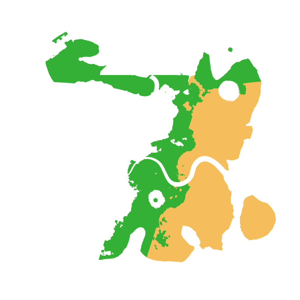 Biome Rust Map: Procedural Map, Size: 2700, Seed: 9876572