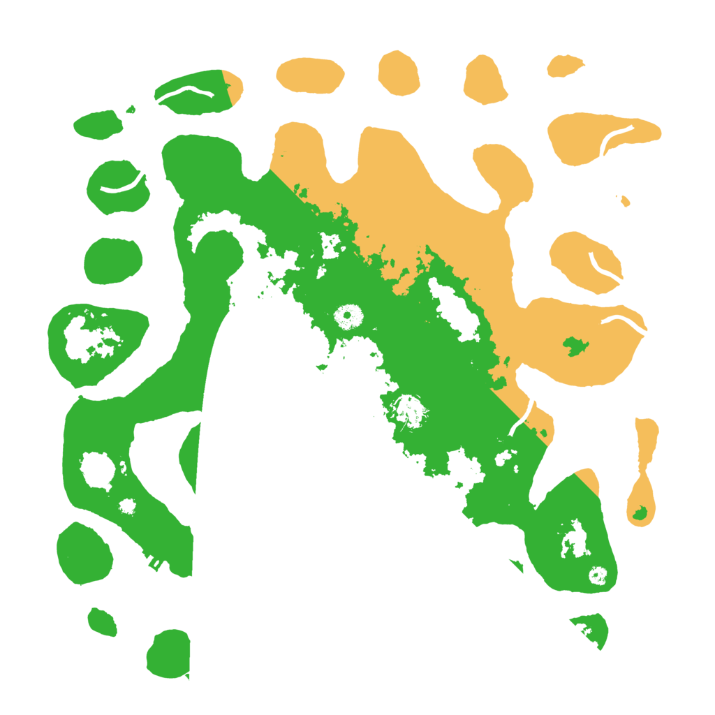 Biome Rust Map: Procedural Map, Size: 4000, Seed: 593172697