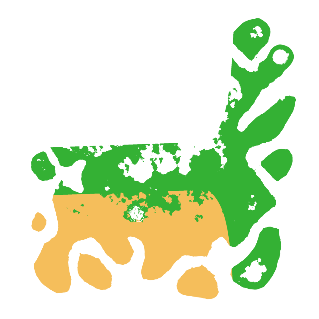 Biome Rust Map: Barren, Size: 3800, Seed: 1436065889