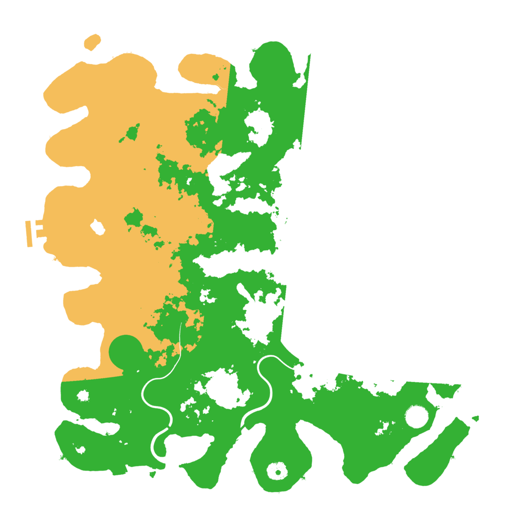 Biome Rust Map: Procedural Map, Size: 4050, Seed: 216570013