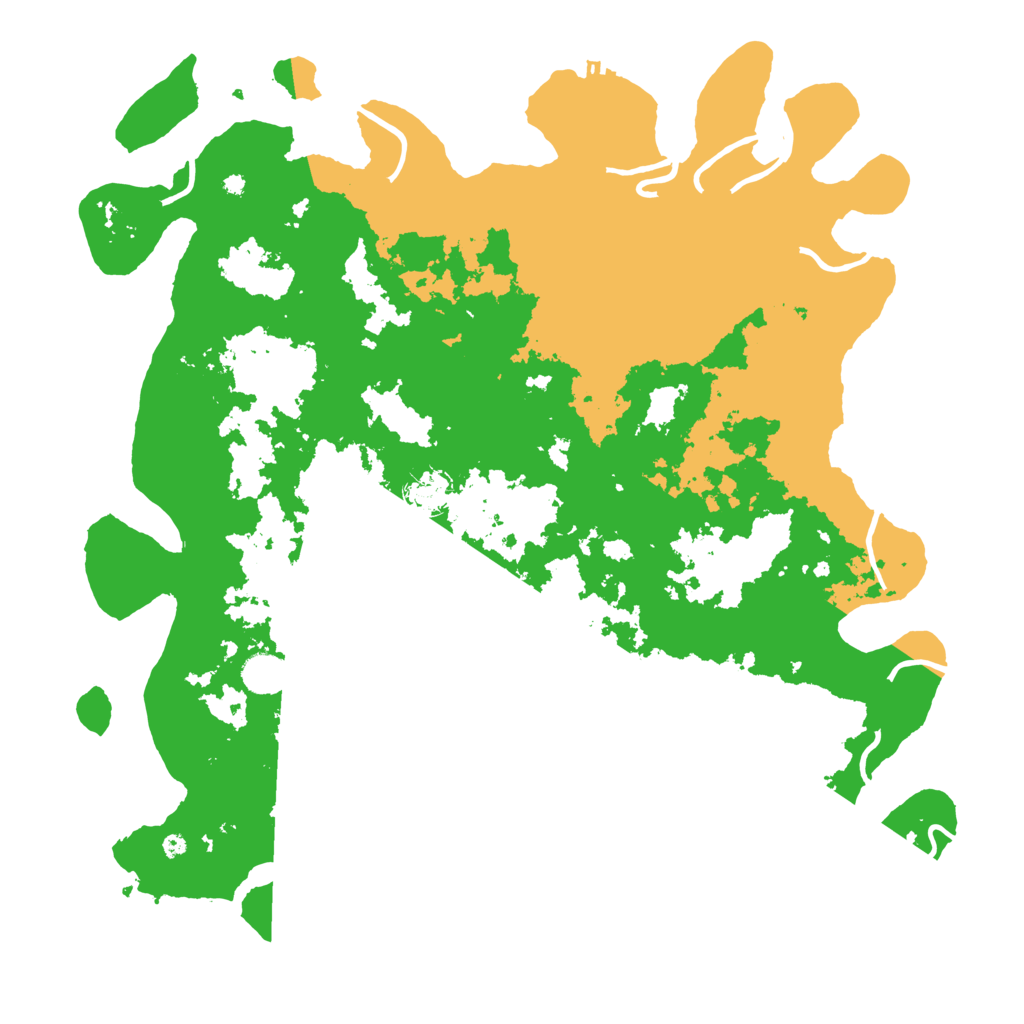 Biome Rust Map: Procedural Map, Size: 4500, Seed: 59370238