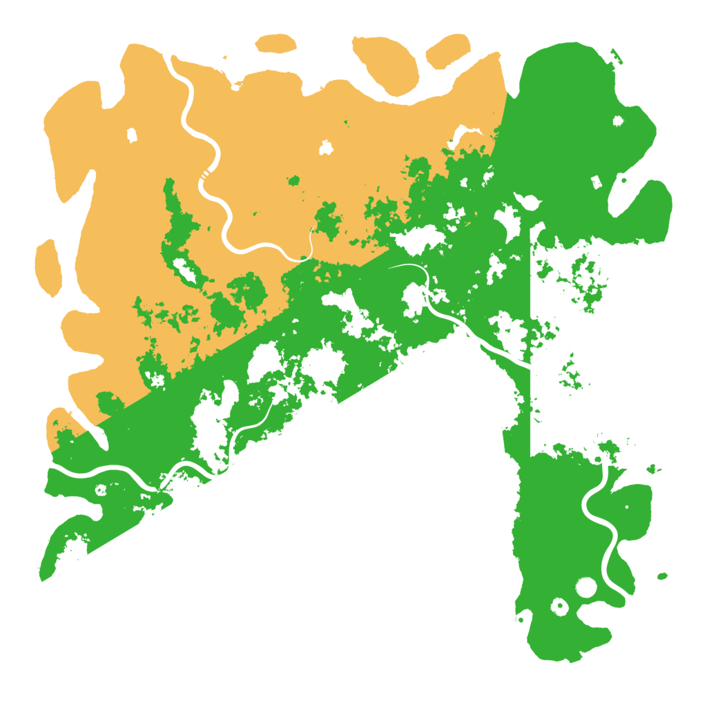 Biome Rust Map: Procedural Map, Size: 6000, Seed: 785850709