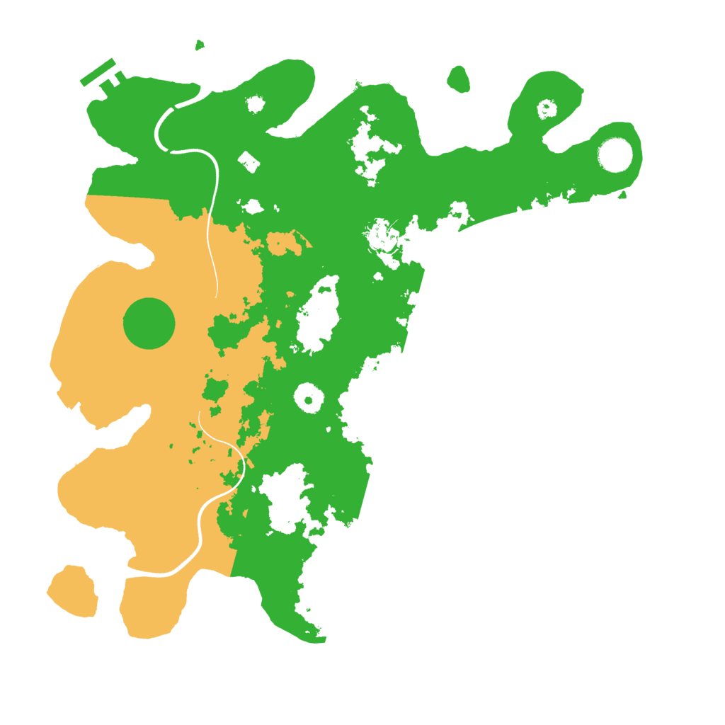 Biome Rust Map: Procedural Map, Size: 3700, Seed: 1249697117