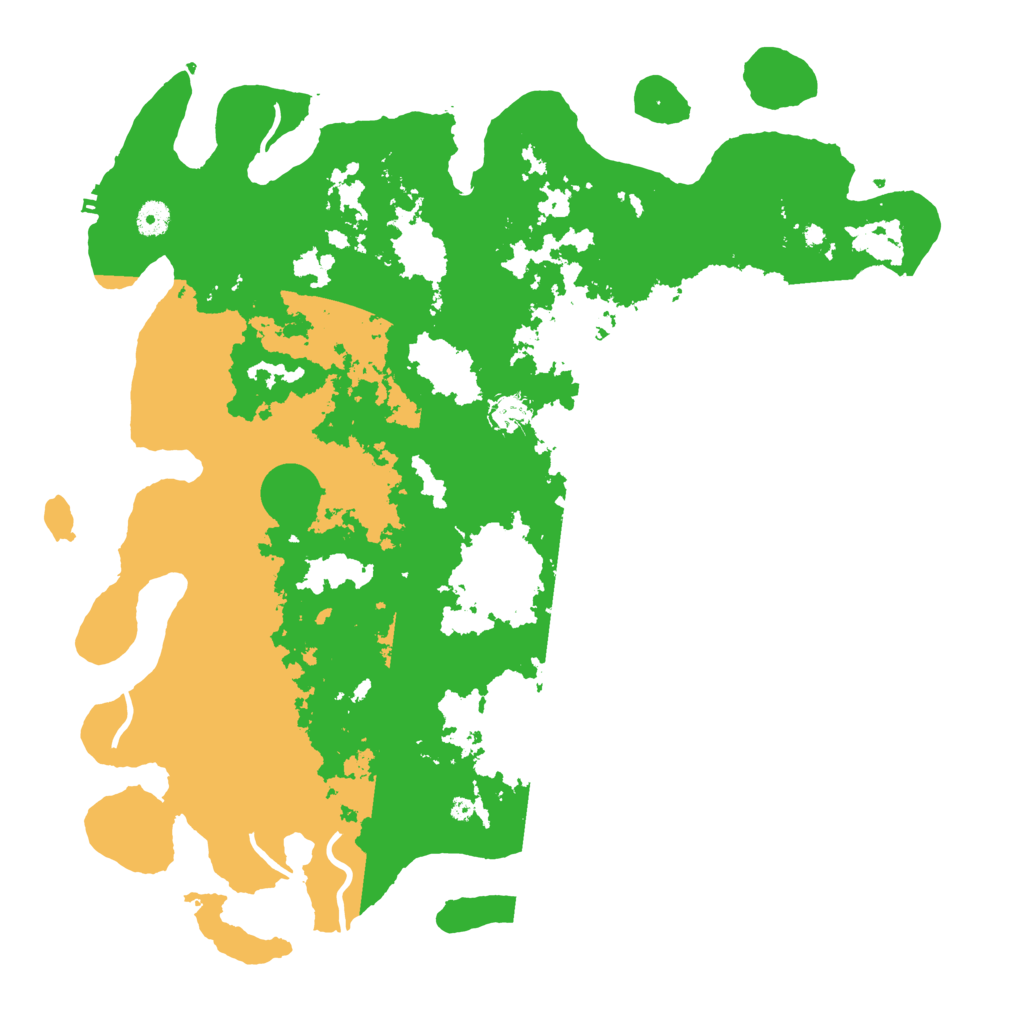 Biome Rust Map: Procedural Map, Size: 4500, Seed: 5768223