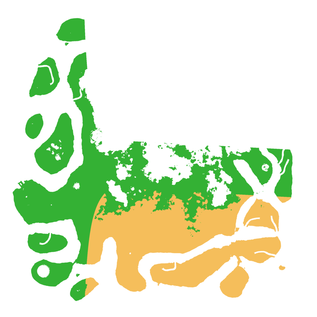 Biome Rust Map: Procedural Map, Size: 4500, Seed: 6200373