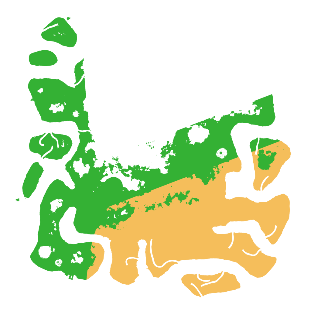 Biome Rust Map: Procedural Map, Size: 4500, Seed: 1382671