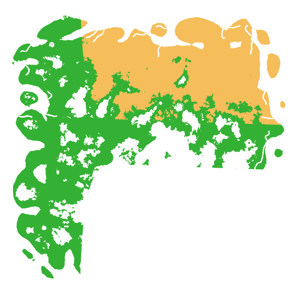 Biome Rust Map: Procedural Map, Size: 6000, Seed: 19781985