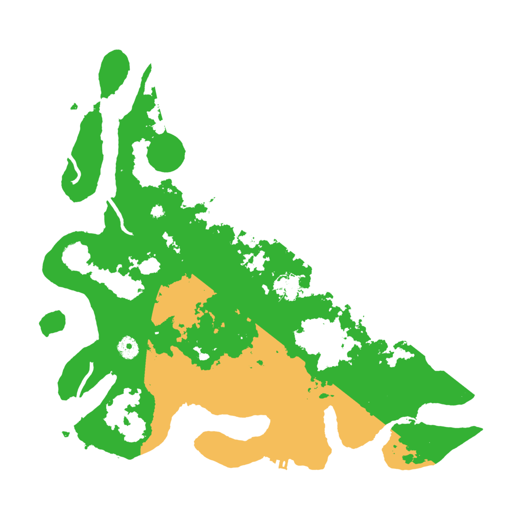 Biome Rust Map: Procedural Map, Size: 3700, Seed: 2541348