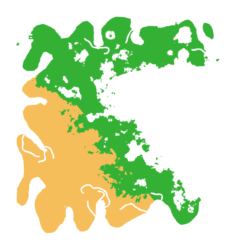 Biome Rust Map: Procedural Map, Size: 3950, Seed: 1374111422