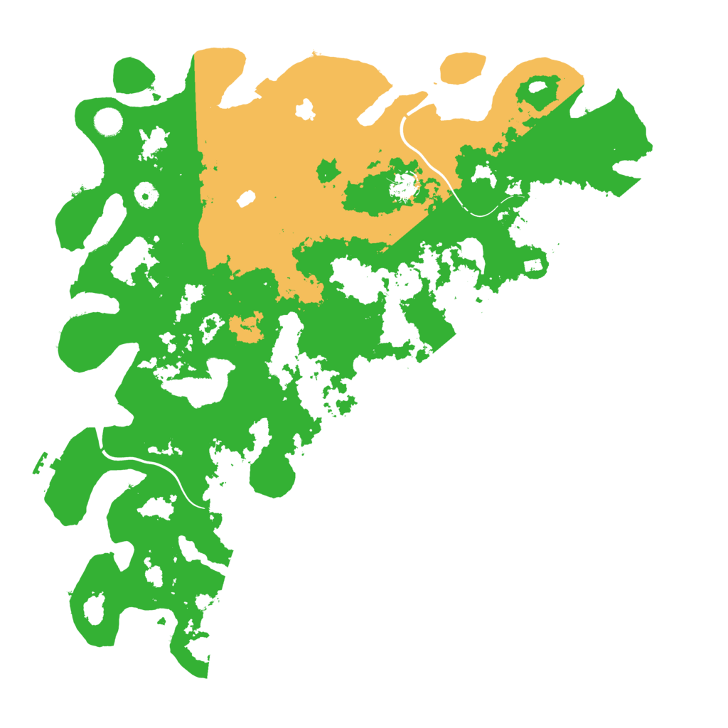 Biome Rust Map: Procedural Map, Size: 4500, Seed: 4196752