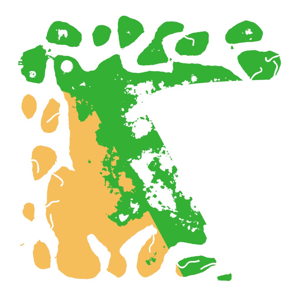 Biome Rust Map: Procedural Map, Size: 4500, Seed: 4589795