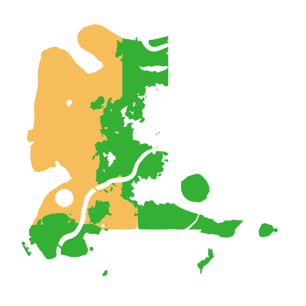 Biome Rust Map: Procedural Map, Size: 3000, Seed: 1493356026