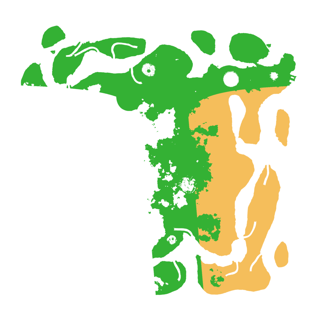 Biome Rust Map: Procedural Map, Size: 3700, Seed: 5839720