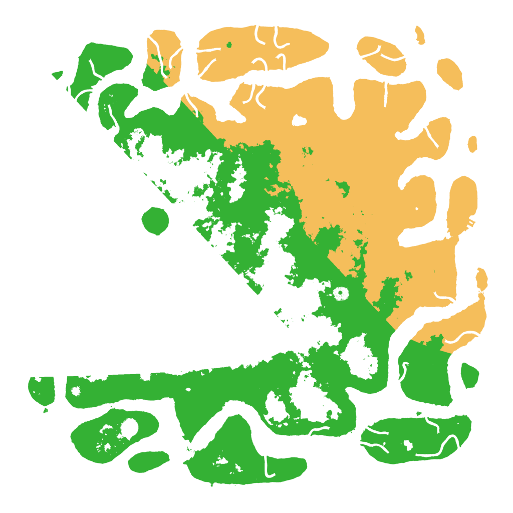 Biome Rust Map: Procedural Map, Size: 5200, Seed: 7982