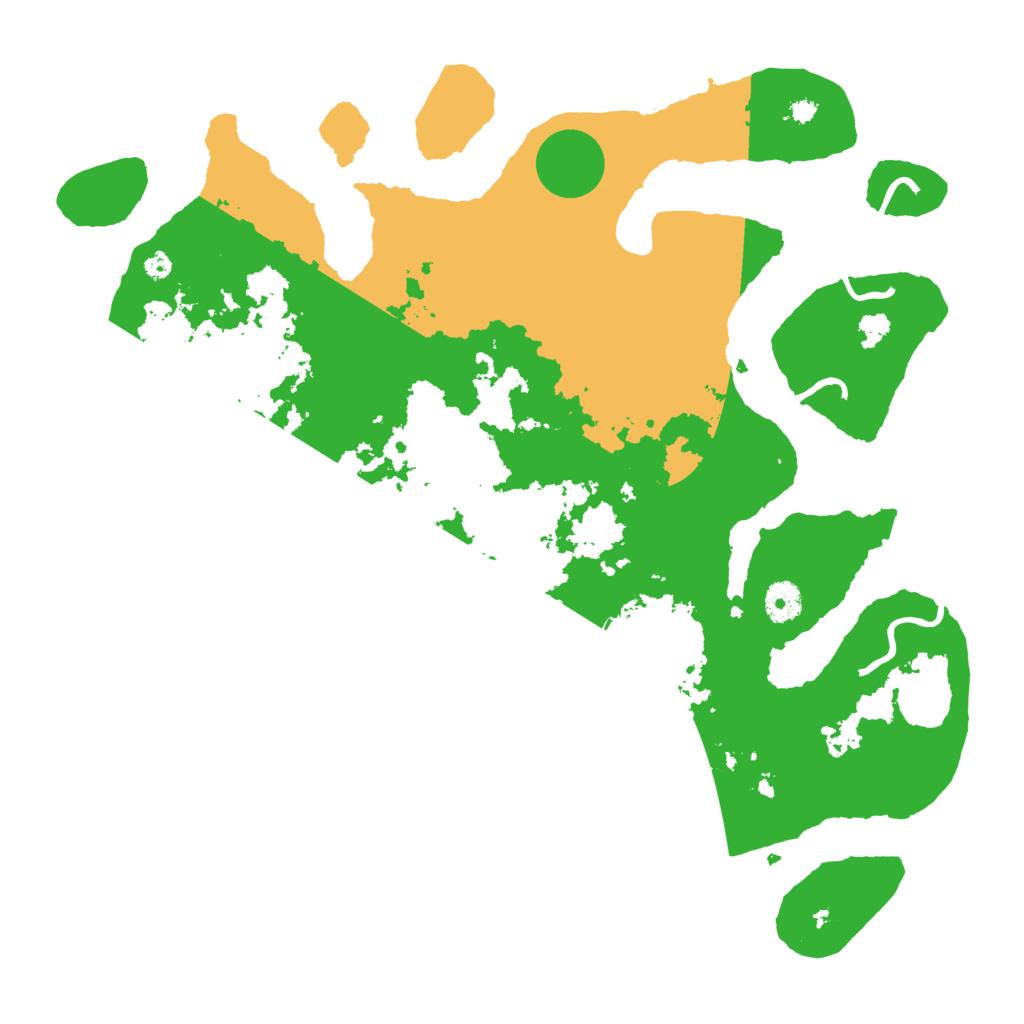 Biome Rust Map: Procedural Map, Size: 3950, Seed: 1651547324