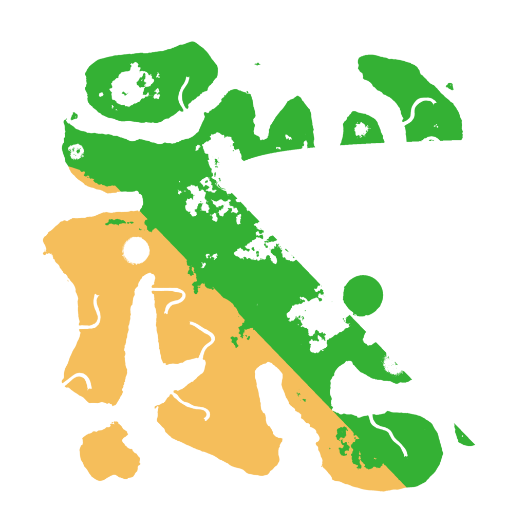 Biome Rust Map: Procedural Map, Size: 3500, Seed: 902683264