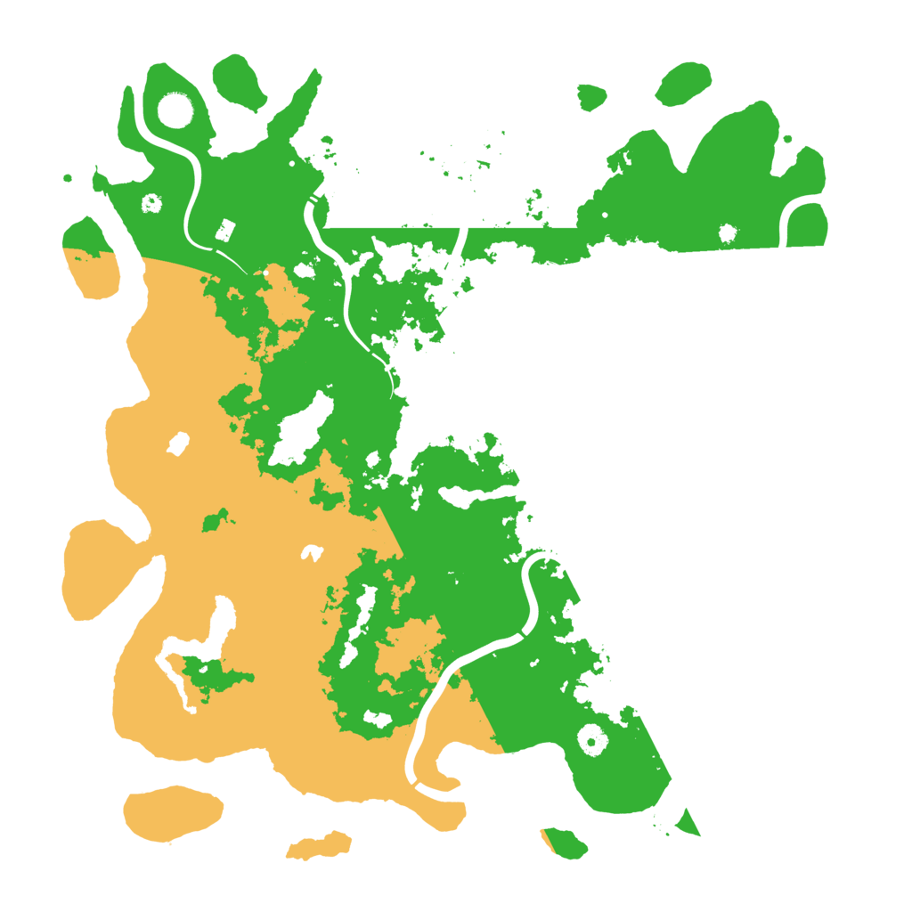 Biome Rust Map: Procedural Map, Size: 4500, Seed: 4406132