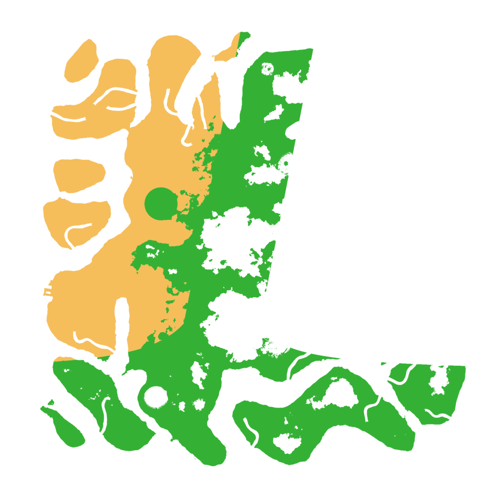 Biome Rust Map: Procedural Map, Size: 4000, Seed: 539300213
