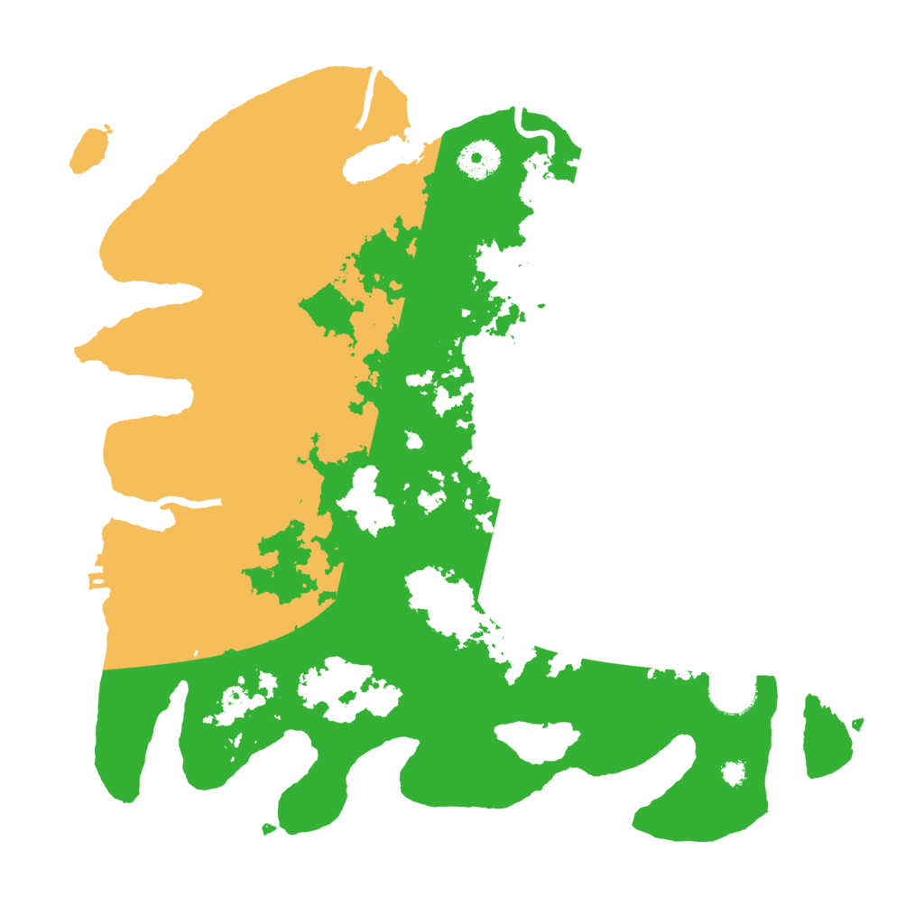 Biome Rust Map: Procedural Map, Size: 3500, Seed: 75395632