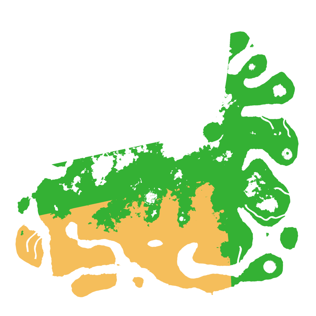 Biome Rust Map: Procedural Map, Size: 4500, Seed: 439876134