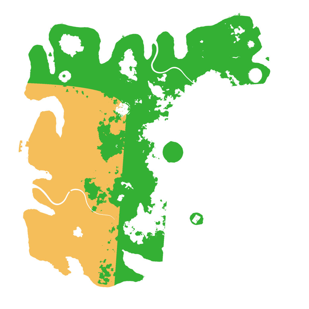 Biome Rust Map: Procedural Map, Size: 4000, Seed: 193380737