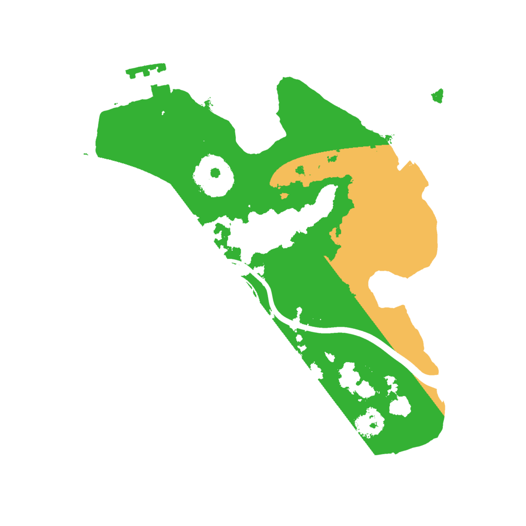 Biome Rust Map: Procedural Map, Size: 2000, Seed: 194